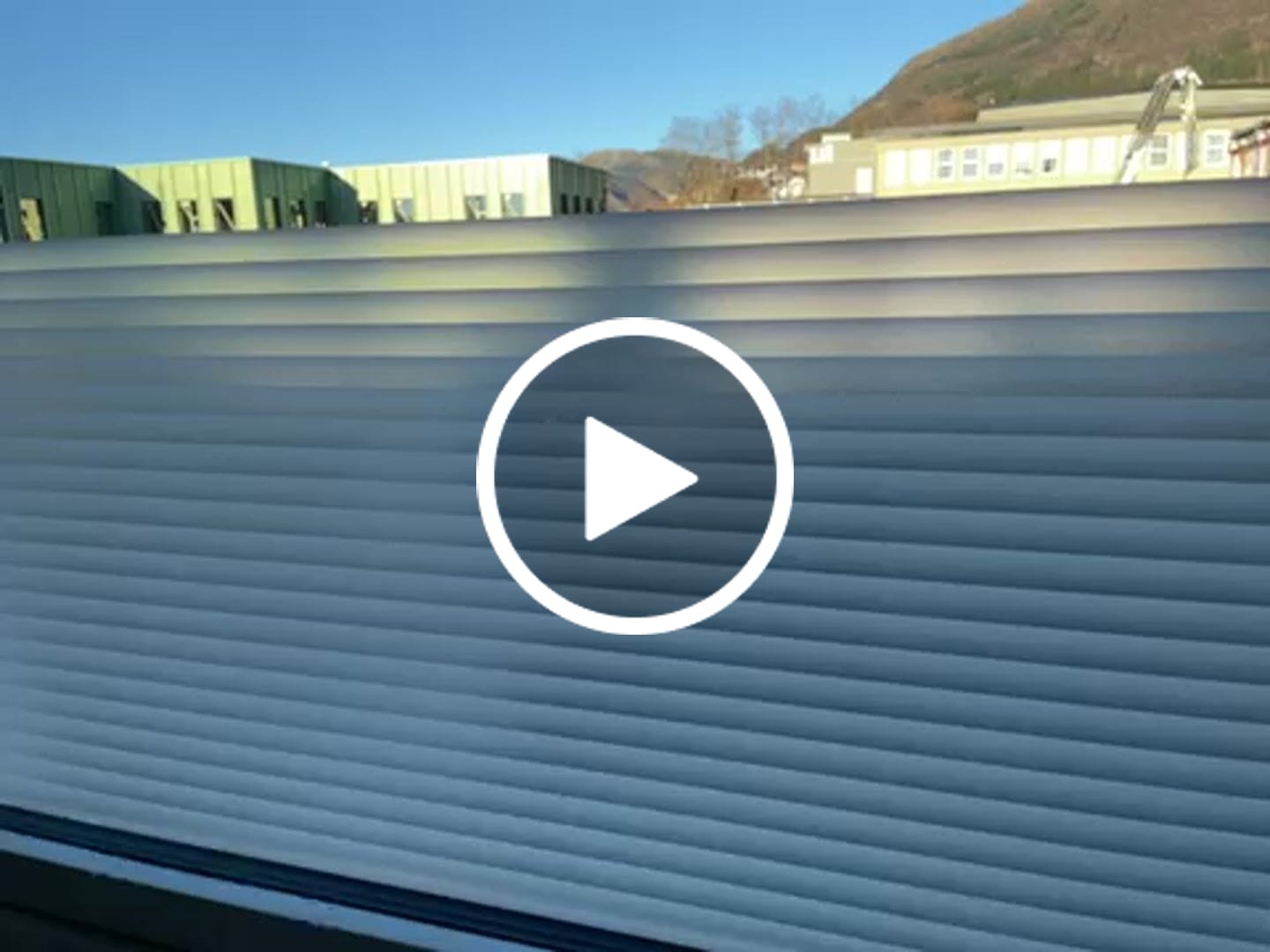 Customer video review of Jalousie vindusfolie