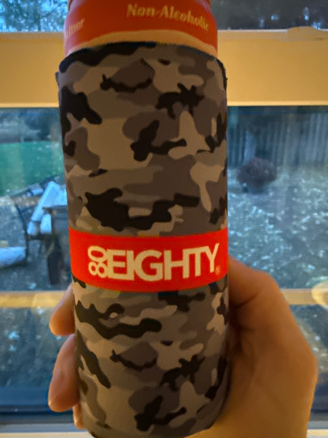 Customer photo review of 80Eighty® Camo Slim Koozie