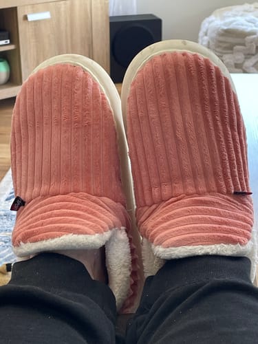 Customer photo review of Cozie Co Slippers