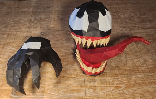 Customer photo review of Patrons Masque Venom/Carnage