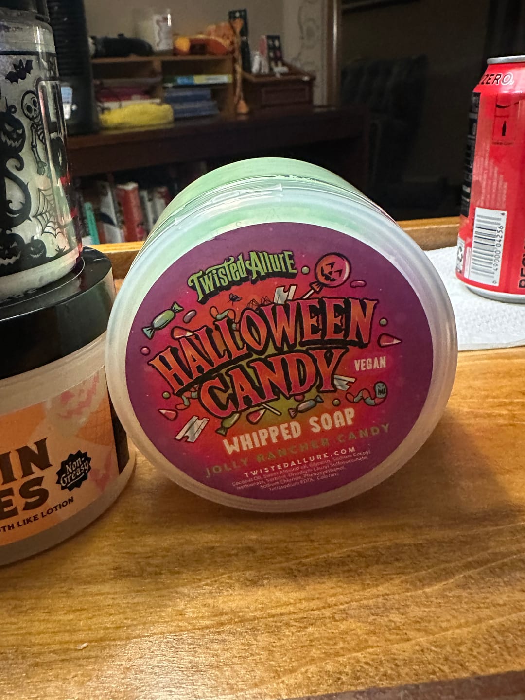 Customer photo review of Halloween Candy Whipped Soap
