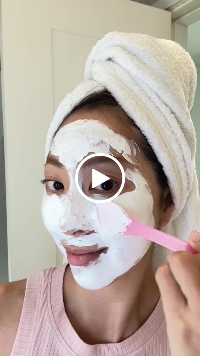 Customer video review of Clarifying Kaolin Clay Mask 50g
