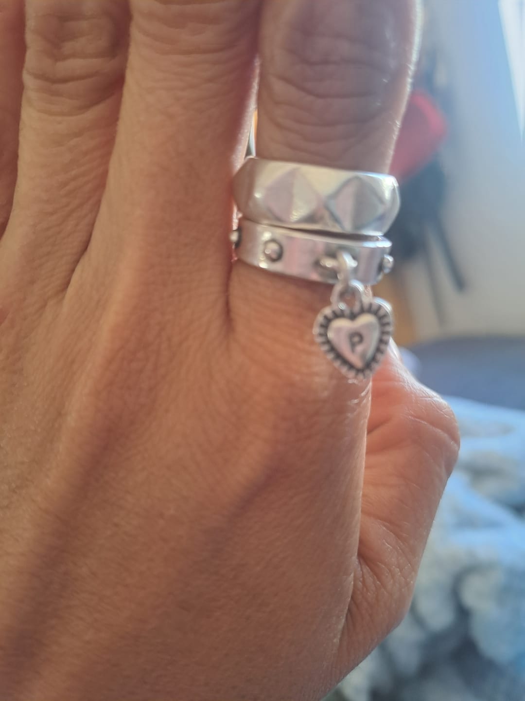 Customer photo review of Anillo Love Stamp