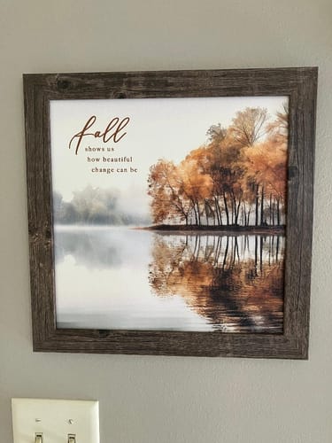 Customer photo review of Fall Shows Us How Beautiful Change Can Be by Summer Snow NS25