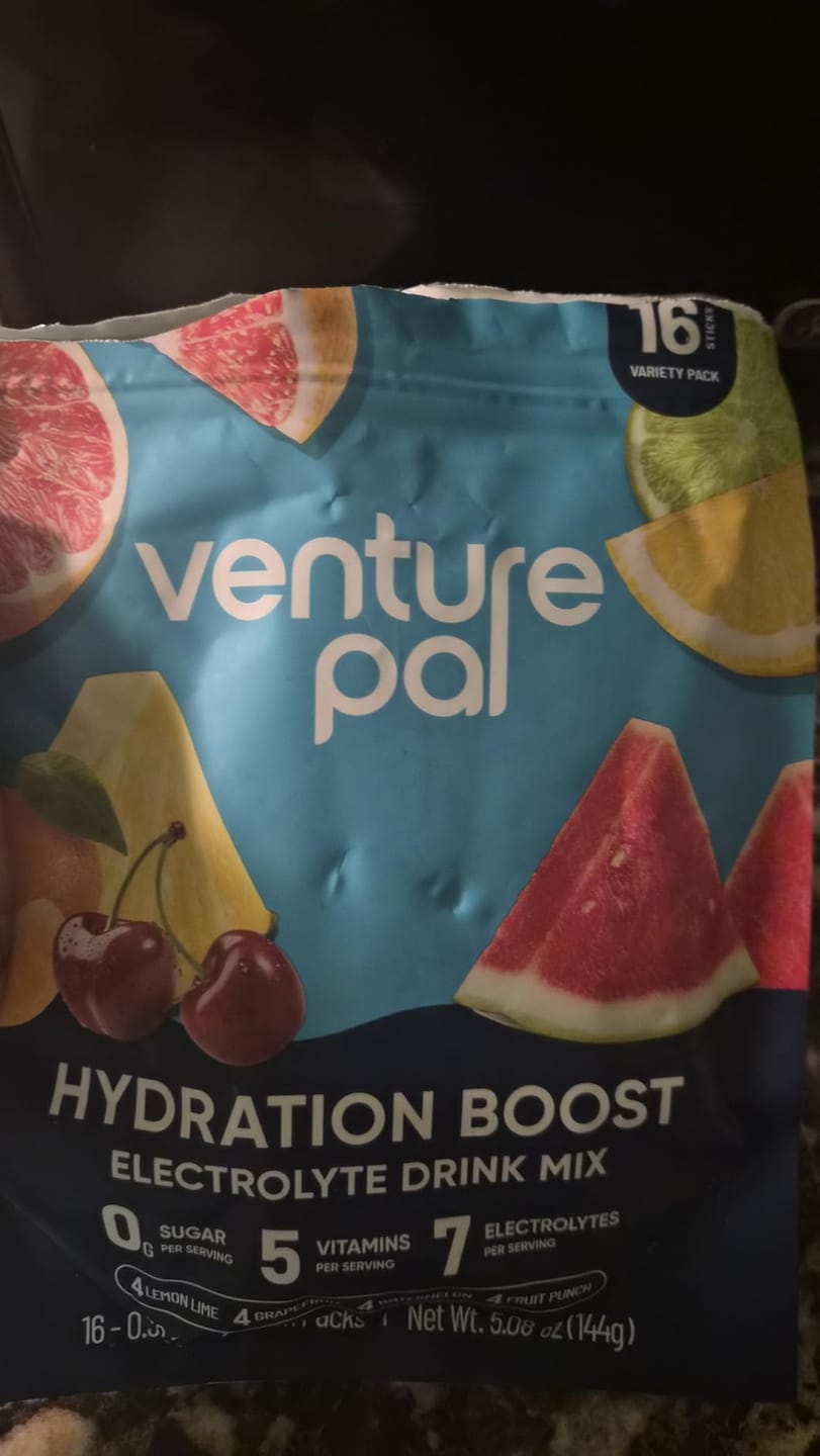 Customer photo review of Sugar Free Electrolyte Powder Packets