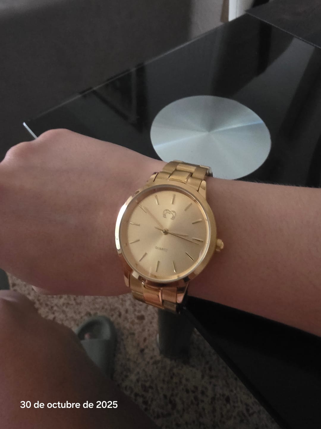 Customer photo review of Reloj California ~ GoldPassion