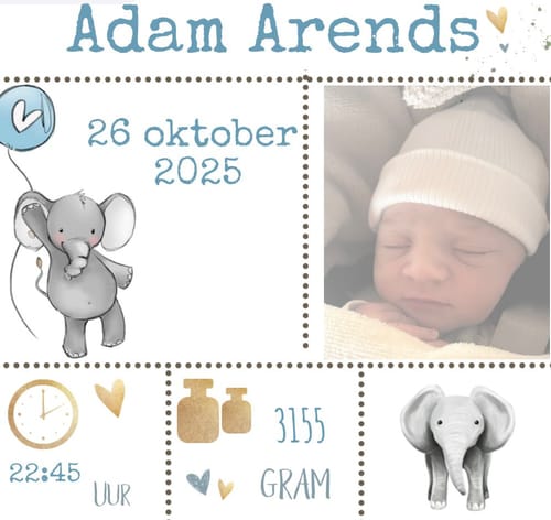 Customer photo review of Gepersonaliseerd Delfts Blauw Tegeltje – Upload Eigen Foto