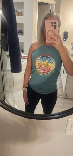 Customer photo review of Grab Bags Rocker Tank Top