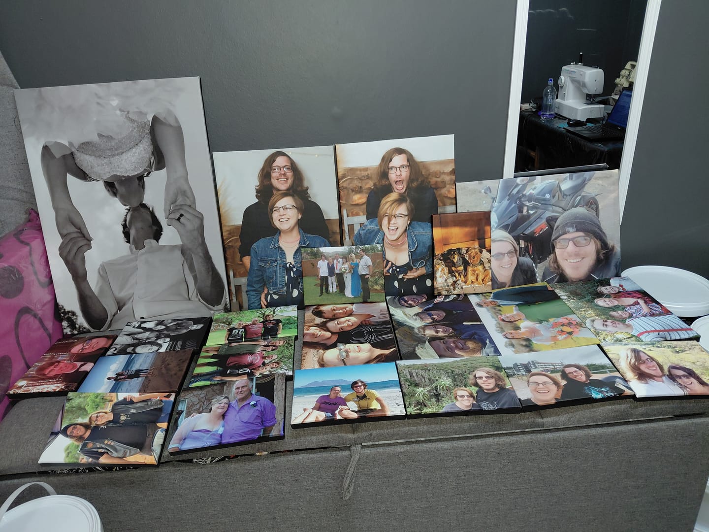 Customer photo review of 22 Piece Canvas Combo (Huge Value)