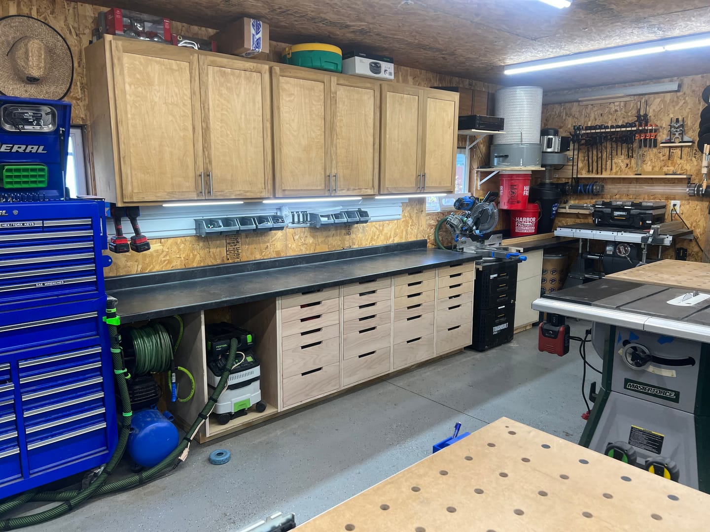 Customer photo review of Modular Miter Station Digital Plans
