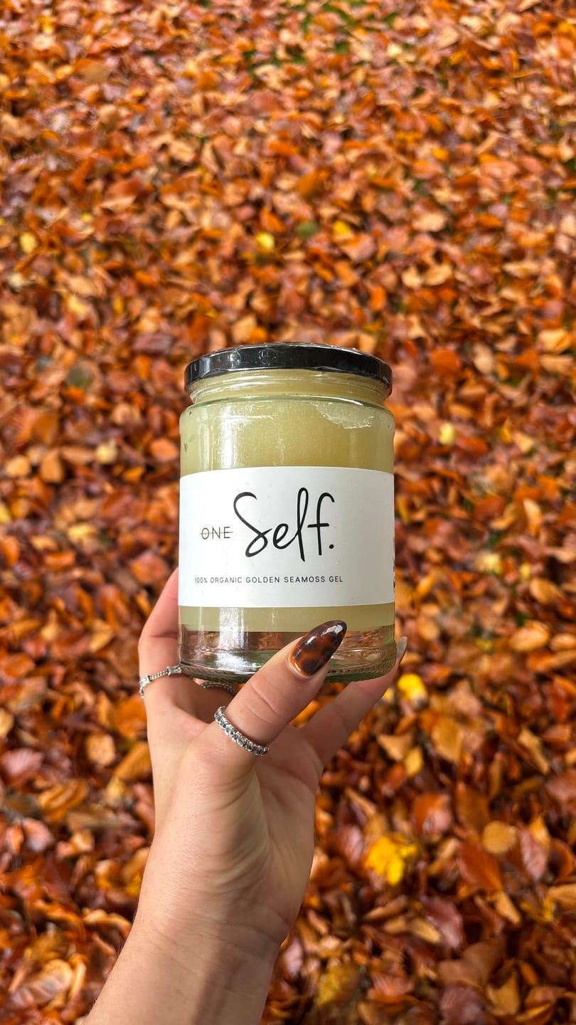 Customer photo review of Golden Sea Moss Gel