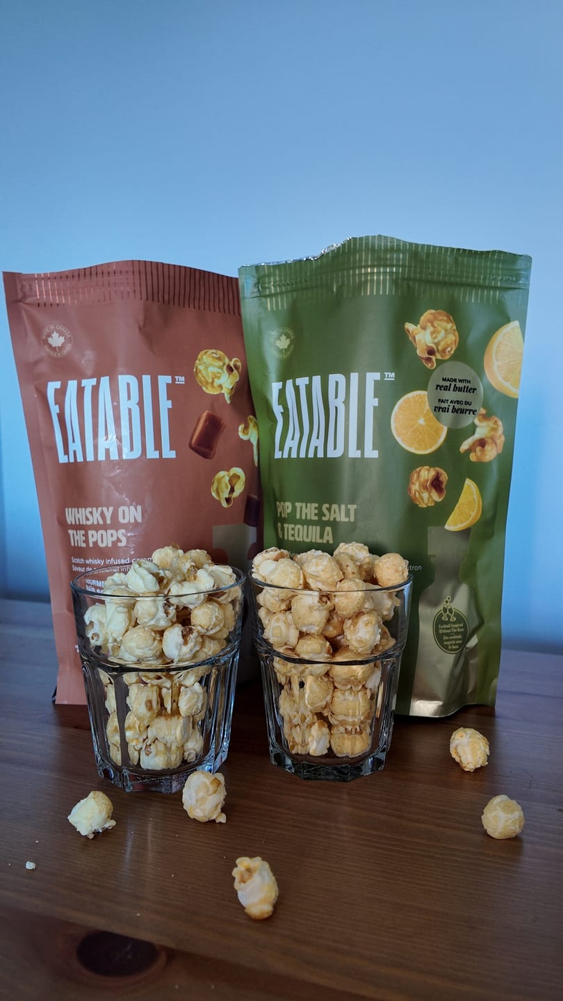Customer photo review of Whisky on the Pops (125g) - Scotch Infused Caramel Popcorn