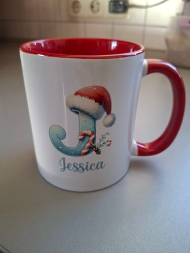 Customer photo review of Tasse Personalisiert - Weihnachtstasse 2