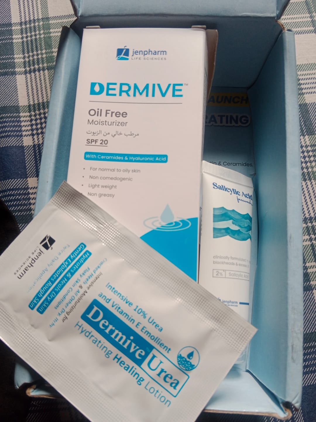Customer photo review of Dermive Moisturizing Wash