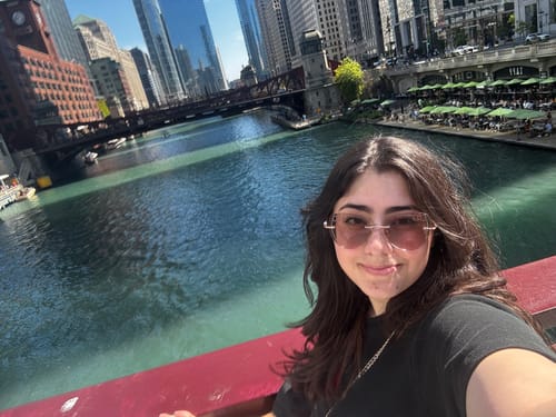 Customer photo review of Kitty Eyeglasses