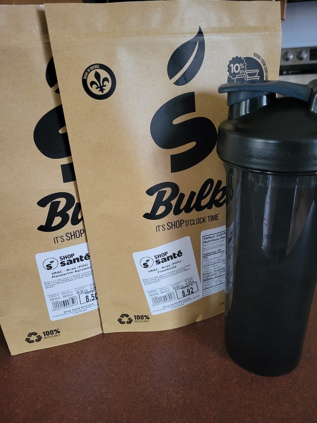 Customer photo review of VRAC - Bcaa (100g)
