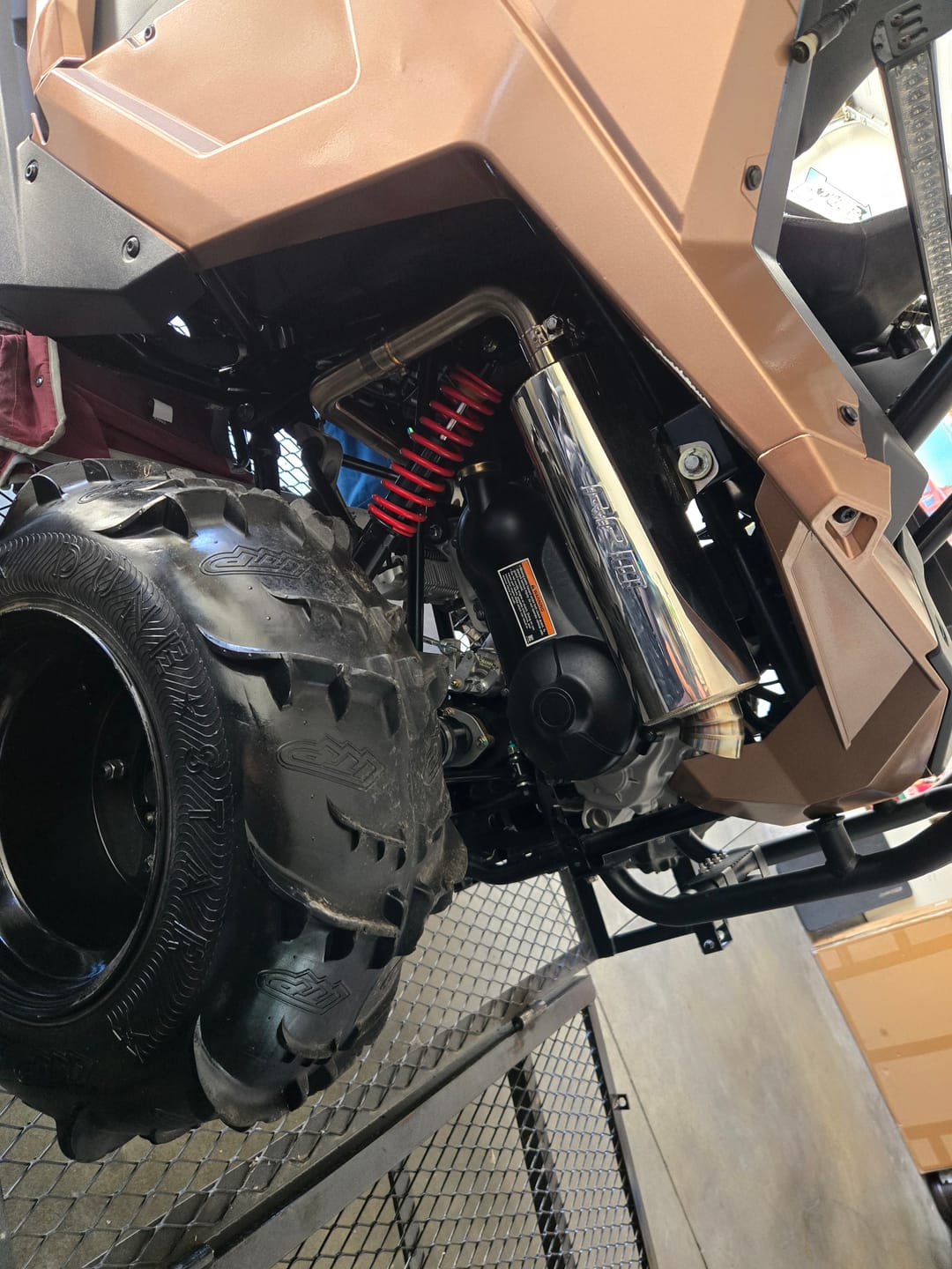 Customer photo review of RPM RZR 200 Sport Series FULL Exhaust System