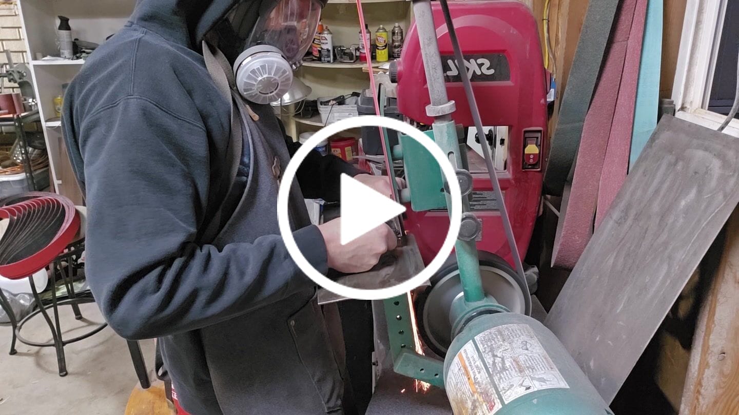Customer video review of 2 x 72 Ceramic Sanding Belts, 3 PACK