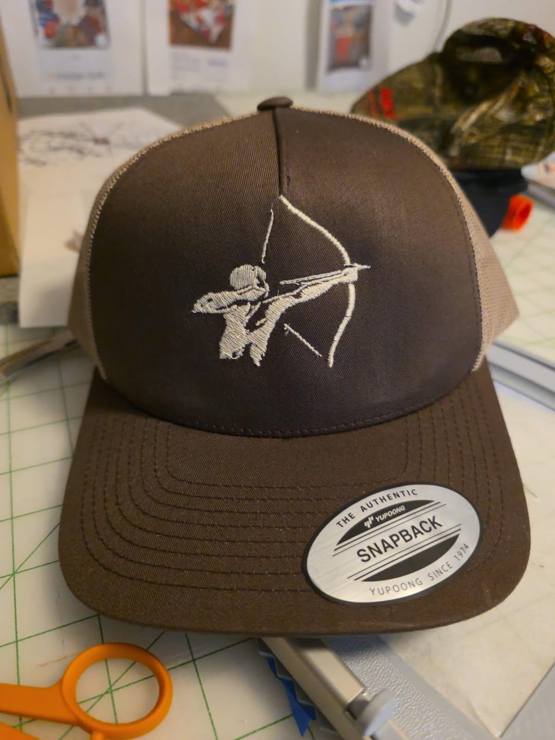 Customer photo review of Richardson 112FP Classic Five-Panel Trucker Hat