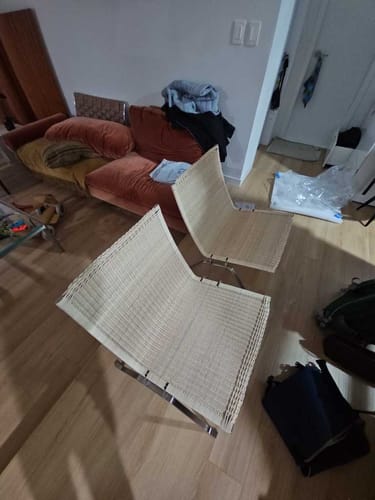 Customer photo of PK22 wicker chair