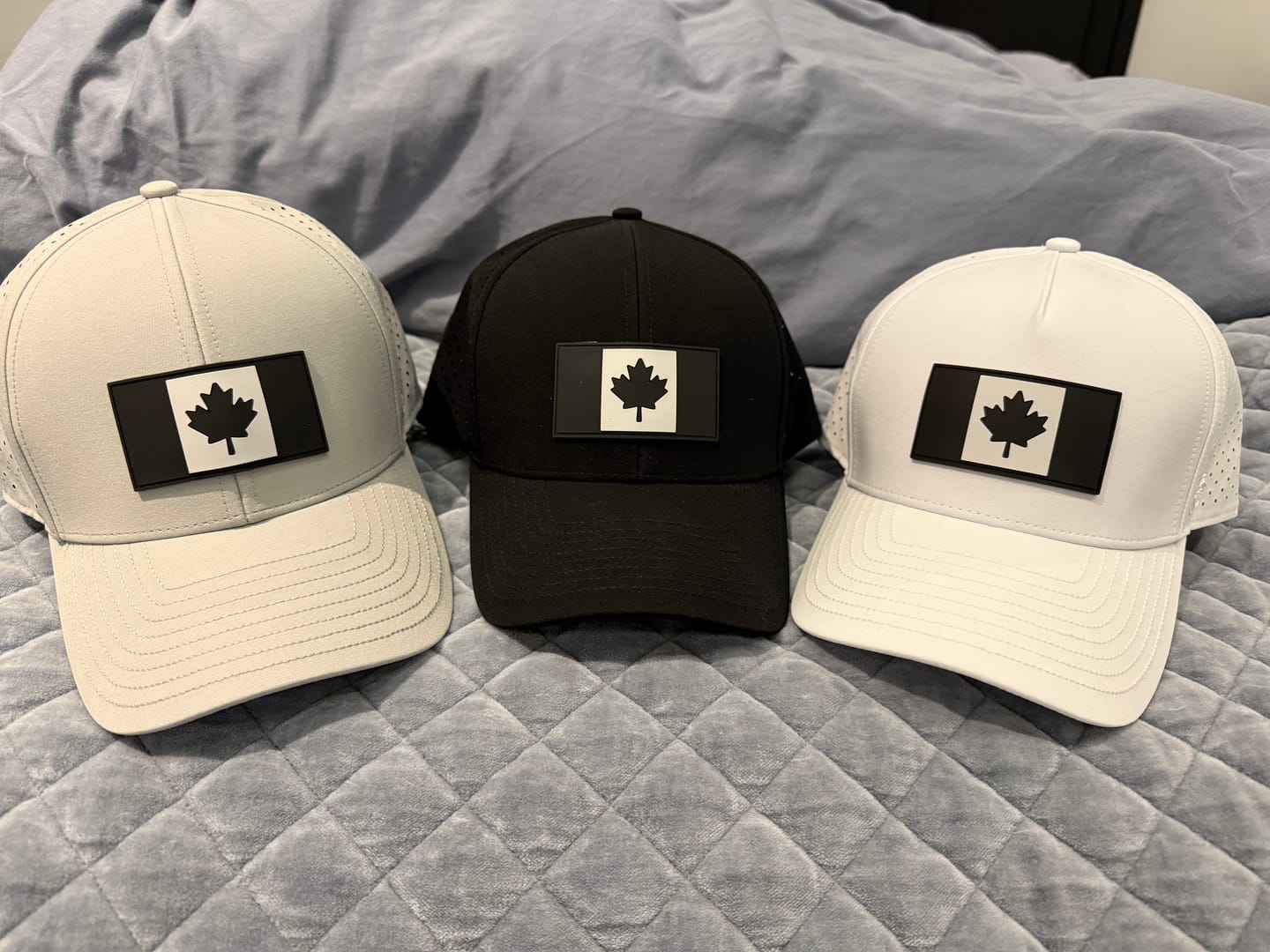 Customer photo review of The Trucker - Canadian Flag