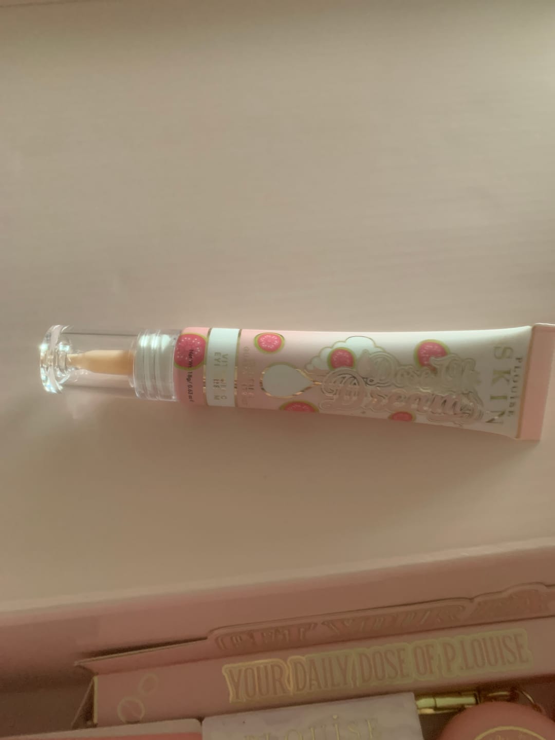 Customer photo review of P.Louise Dose of Dreams - Vitamin C Eye Cream