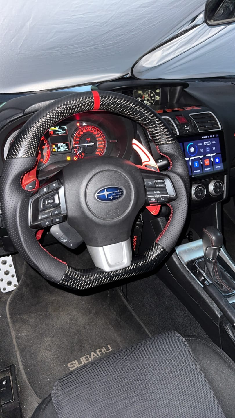 Customer photo review of 2015-21 Carbon D-Shape Steering Wheel