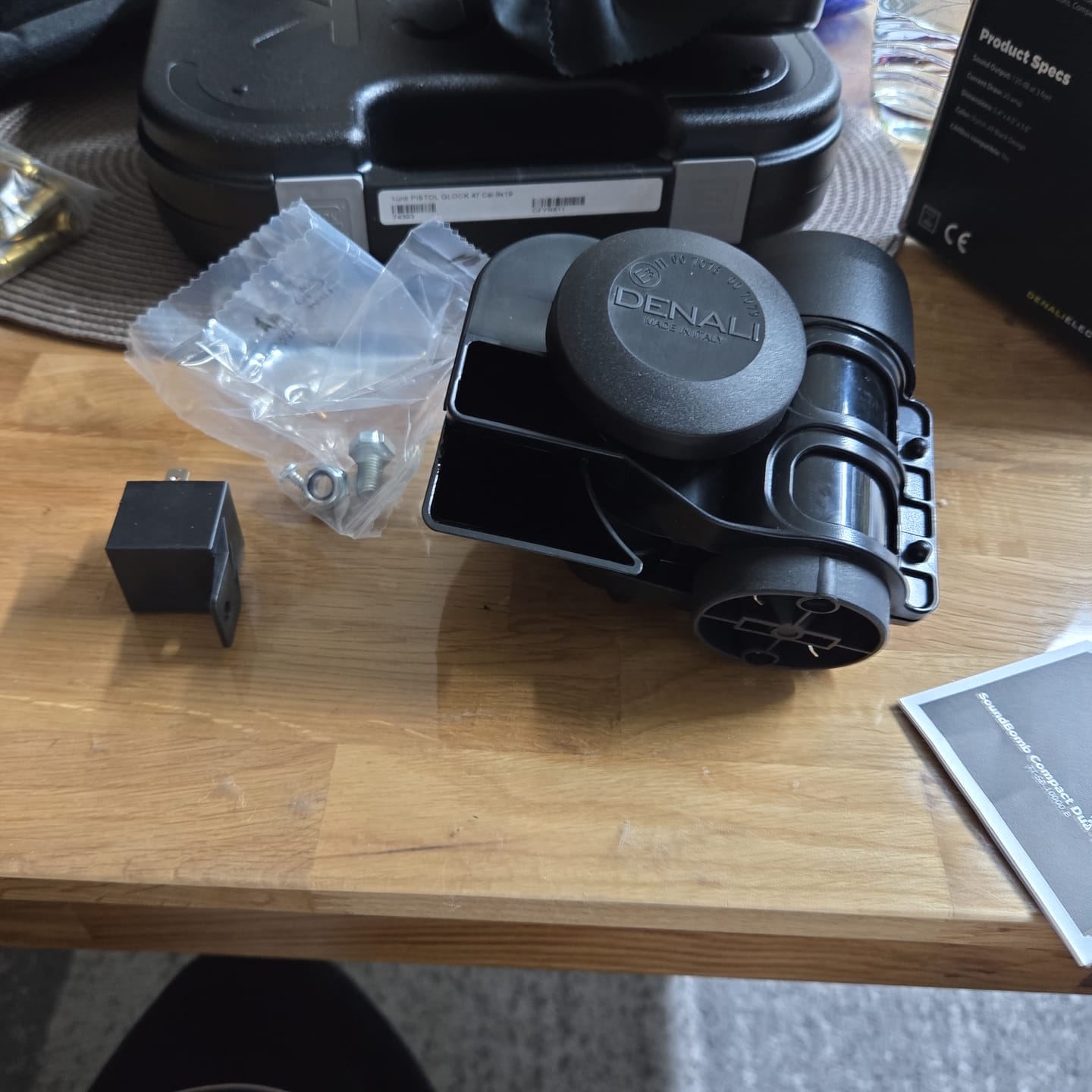 Customer photo review of SoundBomb™ Original Dual-Tone Air Horn