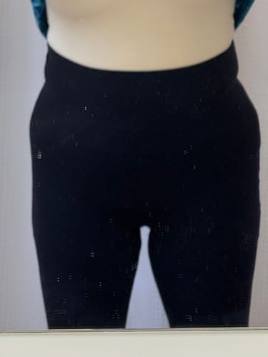 Customer photo review of Ellis Seamless Tights - Black