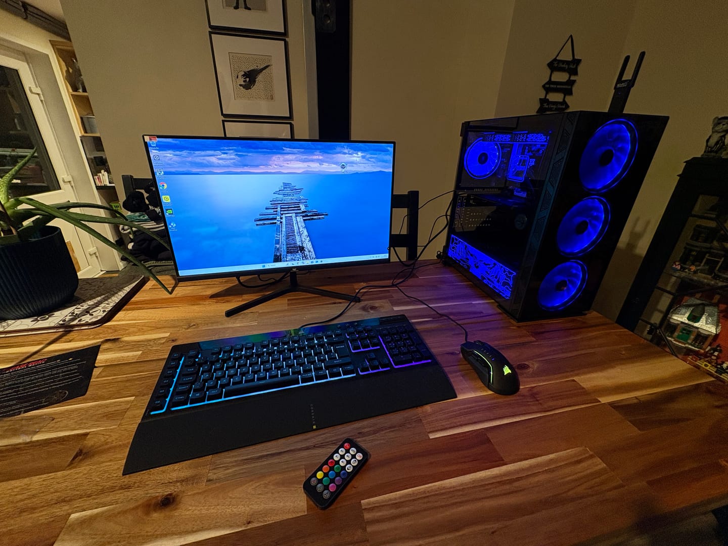 Customer photo review of Neonzilla - AMD Ryzen 7 5700X 16GB Nvidia Dual GeForce RTX 5060 8GB GDDR7 AI Ready NZ-840MS