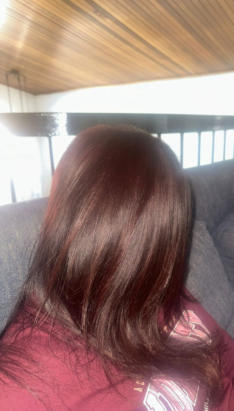 Customer photo review of Redken All Soft Shampoo & Heavy Cream Bundle