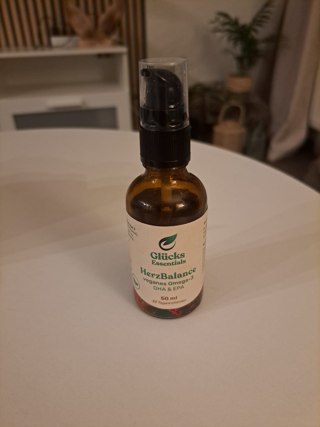 Customer photo review of HerzBalance - Omega 3  DHA/EPA vegan - 50 ml
