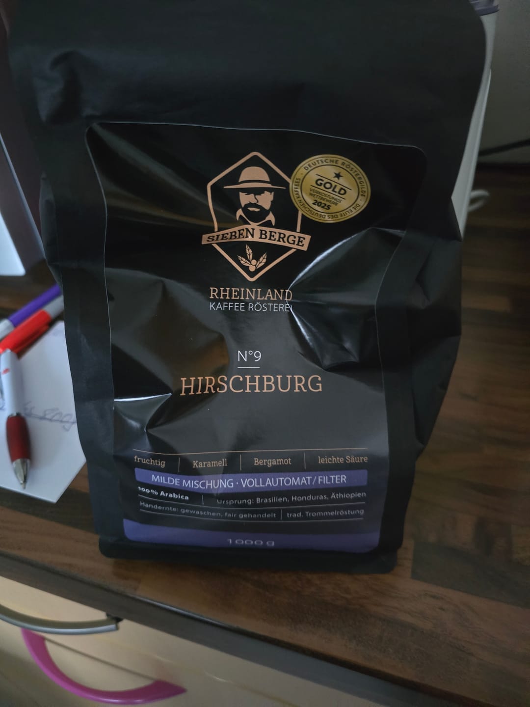 Customer photo review of N°9 Hirschburg – fruchtig & karamelliger Charakter – Espresso Bar Mischung