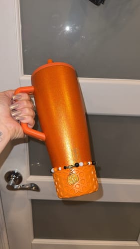 Customer photo review of Tangerine WAFFLE Tumbler Boot