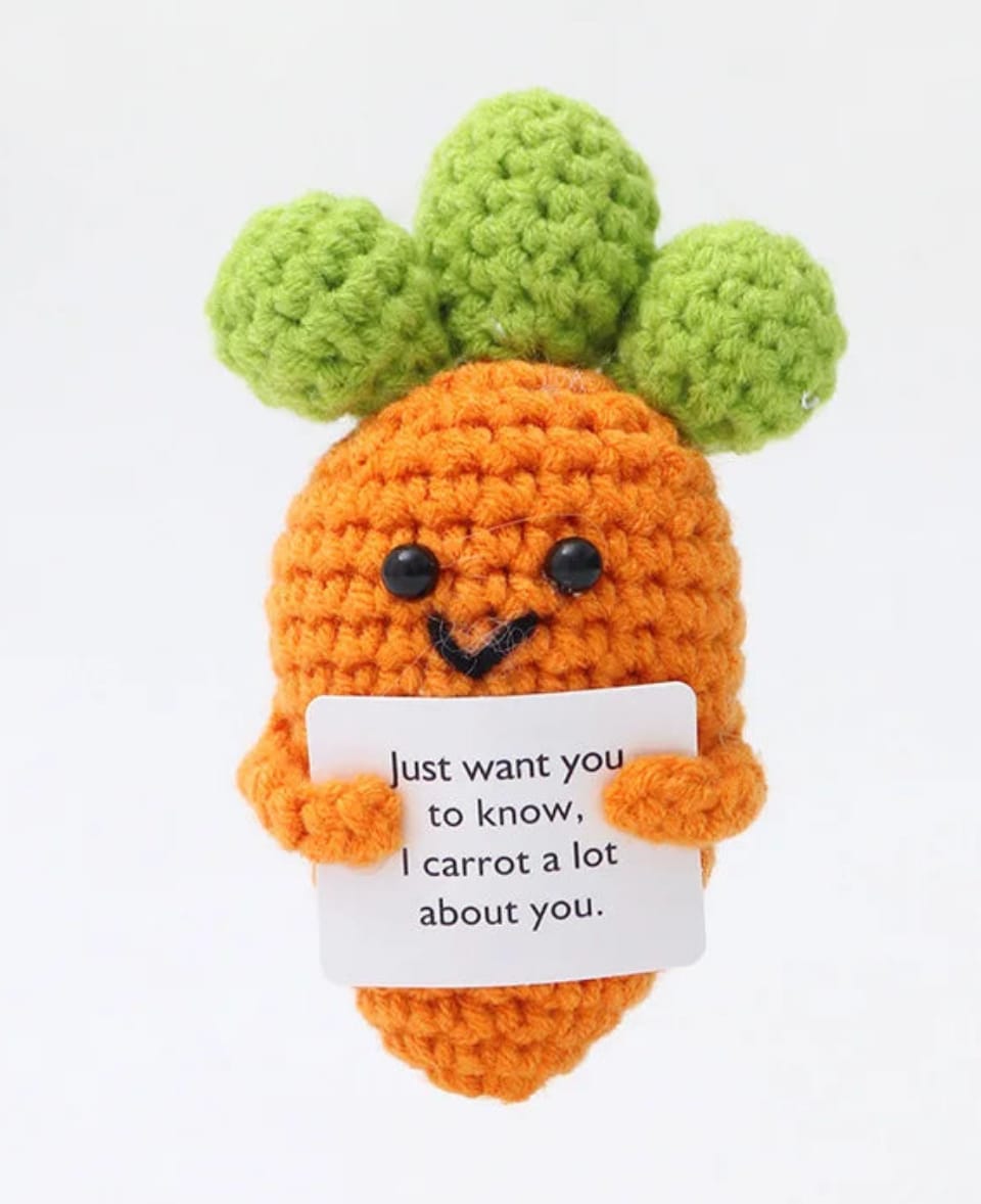 Customer photo review of Positive Crochet Plushies