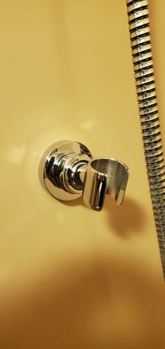 Customer photo review of Universal Handheld Shower Head Holder Wall Mount