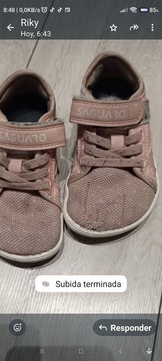Customer photo review of Niños Luck Ⅰ - Zapatos Barefoot