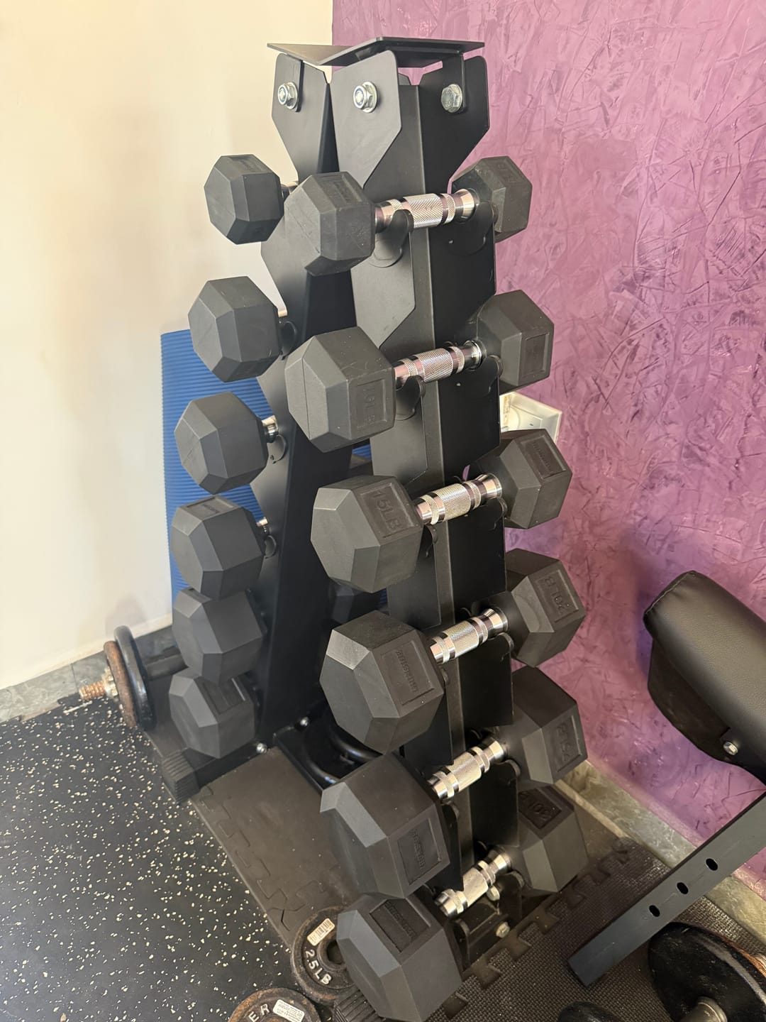 Customer photo review of Mancuerna Hexagonal 5 a 100 lb IRONSIDE (unidad)