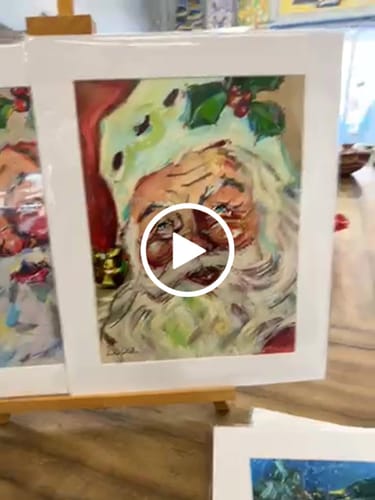 Customer video review of 12x16 Matting Package Print