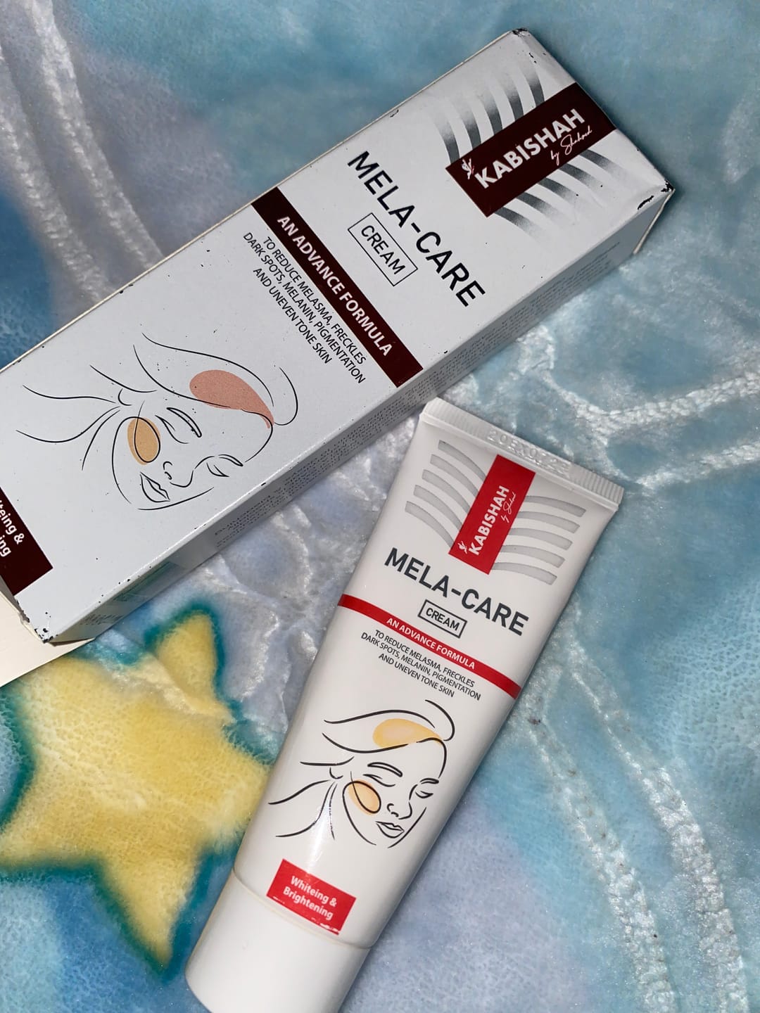 Customer photo review of Coffee Face Wash - Revives, Exfoliates & Removes Tan
