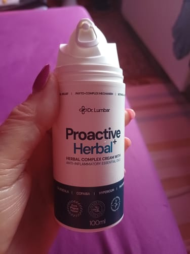 Customer photo review of Proactive Herbal+ Speciális Gyógynövény Krém Izmokra, Ízületekre, Talpi Bőnyére