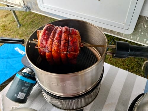 Customer photo review of Rotisserie & Dome Extension (PRE-ORDER)
