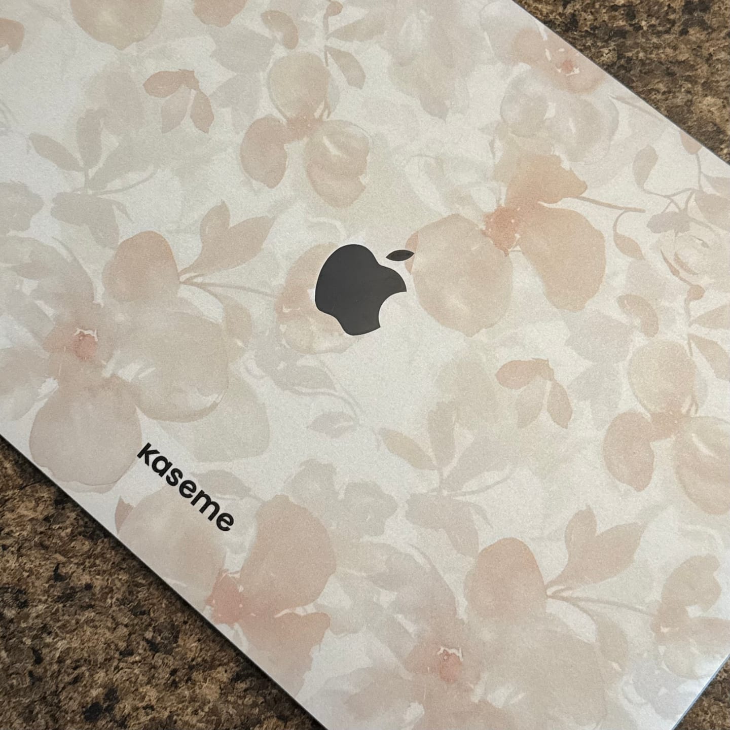 Customer photo review of Longchamp MacBook Skin