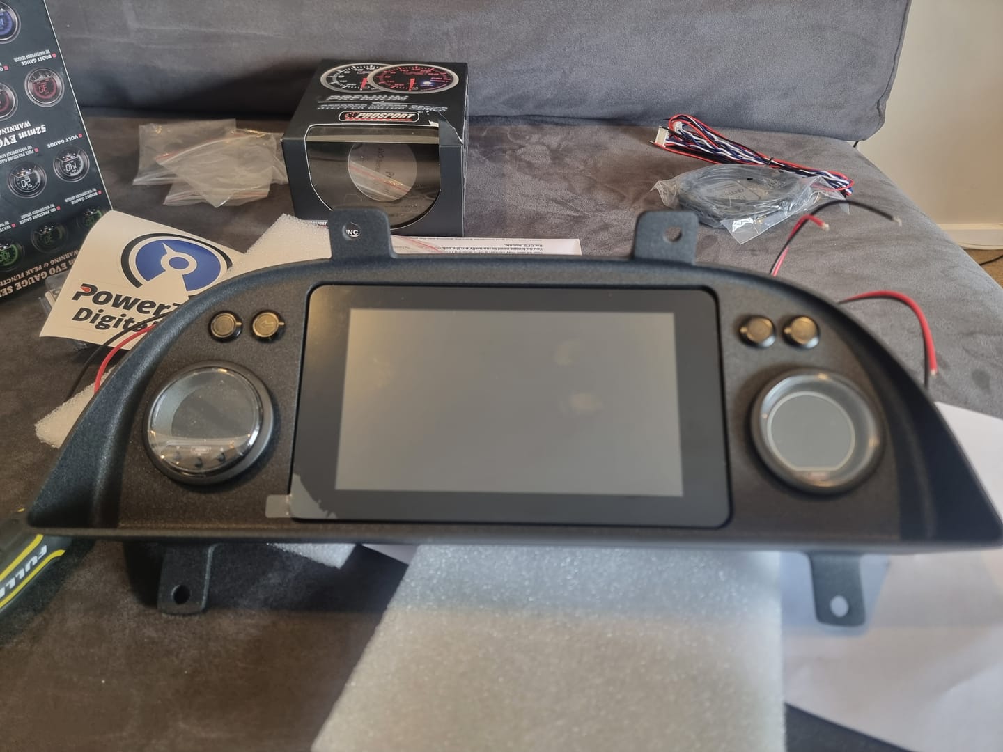 Customer photo review of PowerTune Digital Dash V5 (optional GPS)
