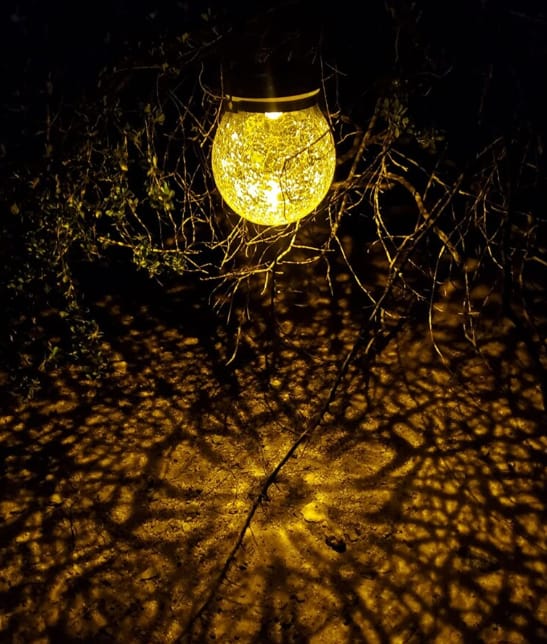 Customer photo review of Solara - Lanterne Solaire Extérieure