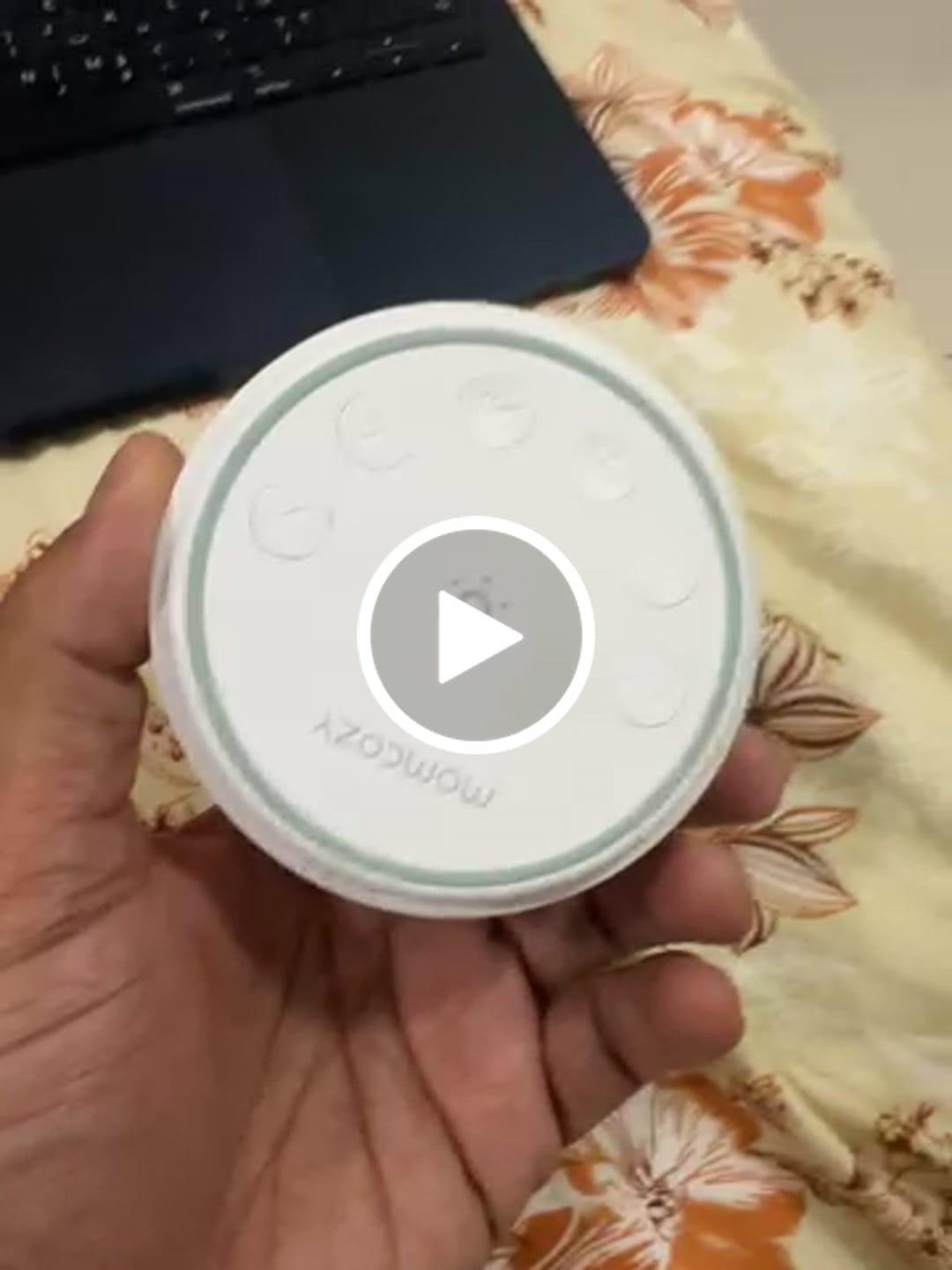 Customer video review of Momcozy Portable Sound Machine