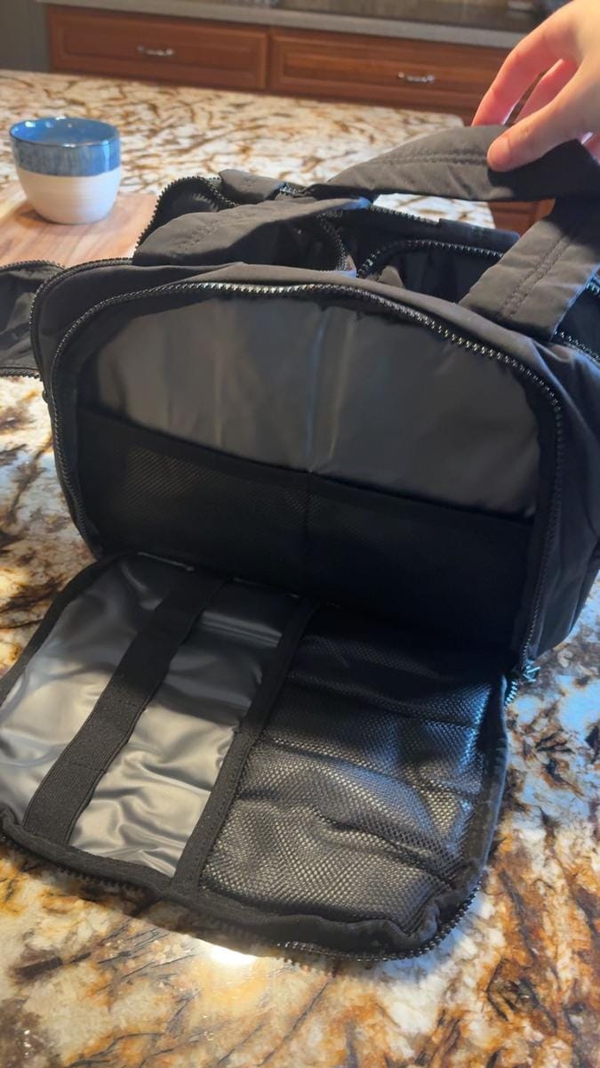 Customer photo review of Crush Toiletry Bag