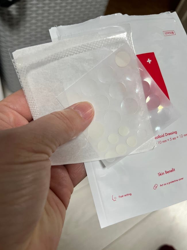 Customer photo review of Patči pret pinnēm Cosrx Acne Pimple Master Patch