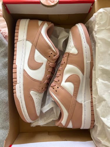 Customer photo review of Nike Dunk Low 'Rose Whisper' Women's