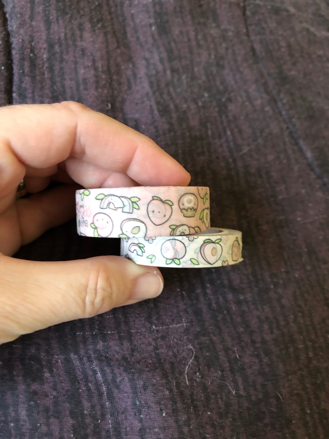 Customer photo review of Just Peachy Washi Tapes (Set of 2)